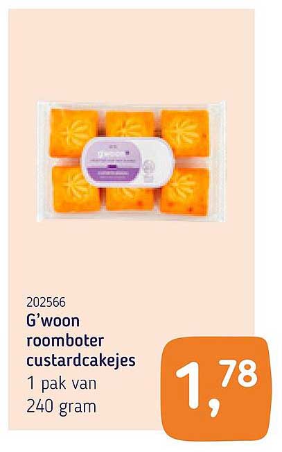 G'woon roomboter custardcakejes
