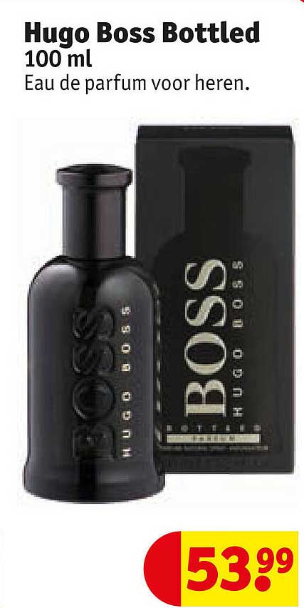 Hugo Boss Bottled 100 ml Eau de parfum voor heren.