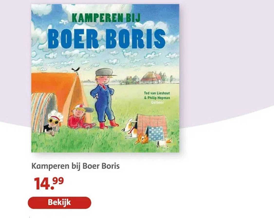 Kamperen bij Boer Boris