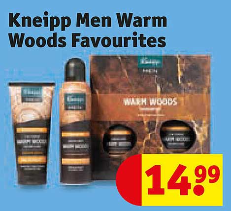 Kneipp Men Warm Woods Favourites