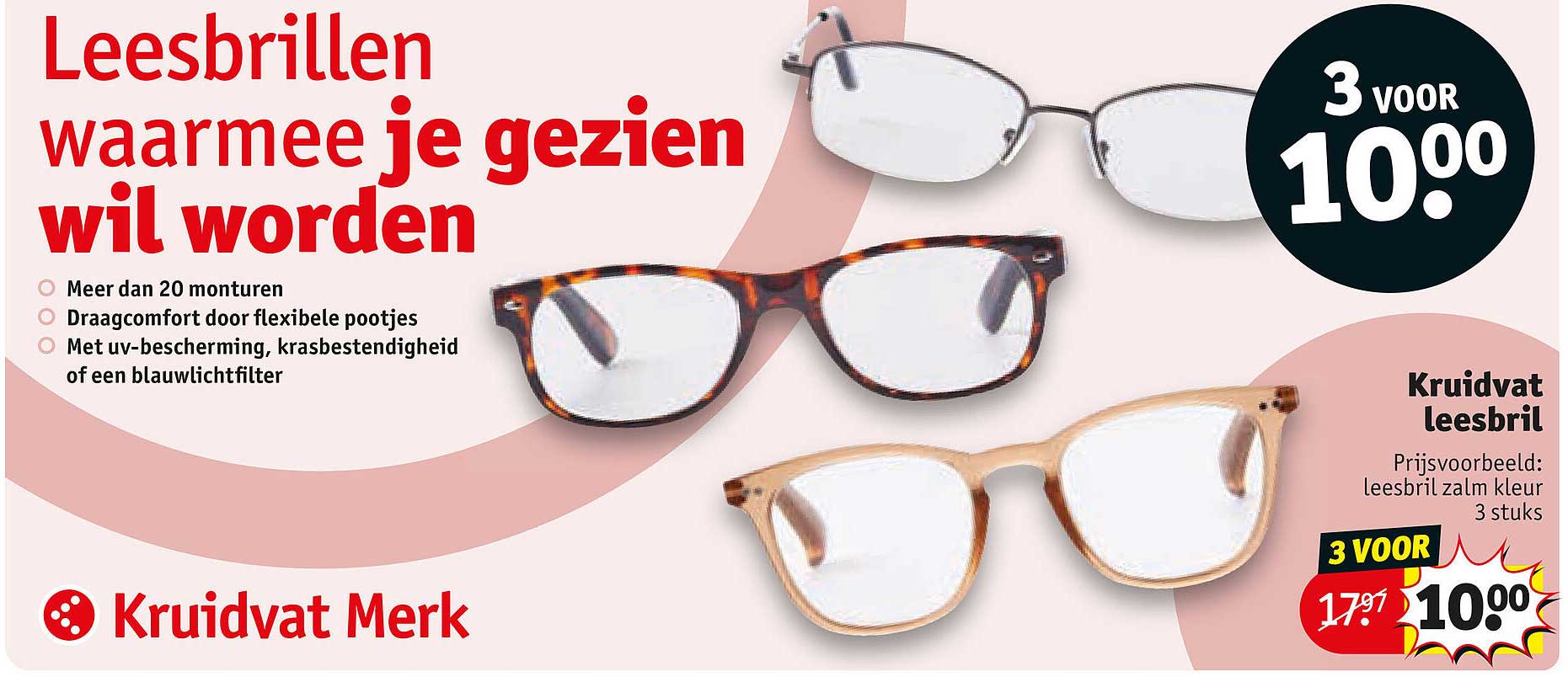 Leesbrillen waarmee je gezien wil worden