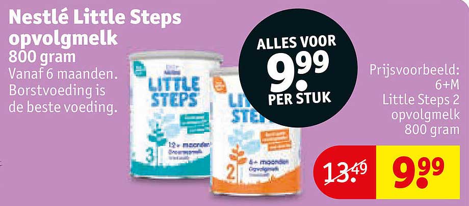 Nestlé Little Steps opvolgmelk 800 gram