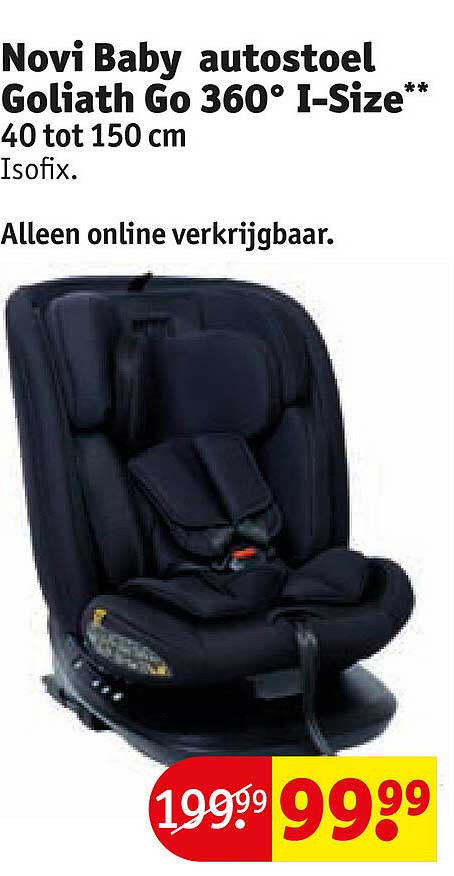 Novi Baby autostoel Goliath Go 360° I-Size**