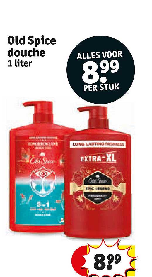 Old Spice douche 1 liter