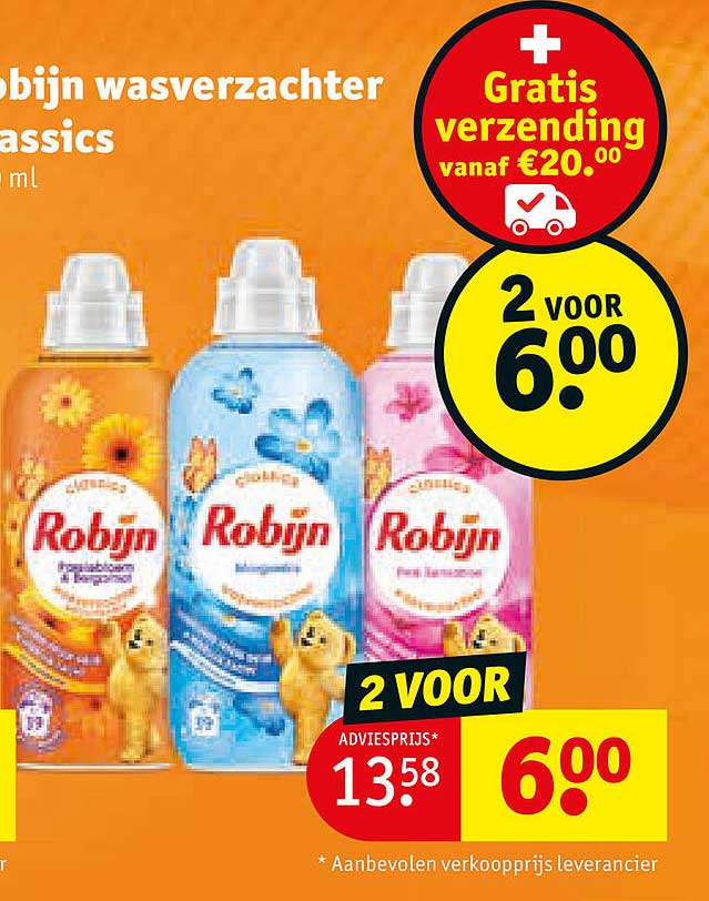 Robijn wasverzachter Classics