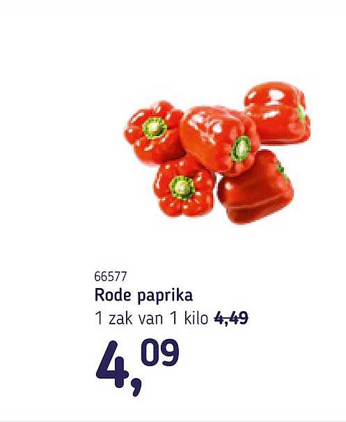 Rode paprika