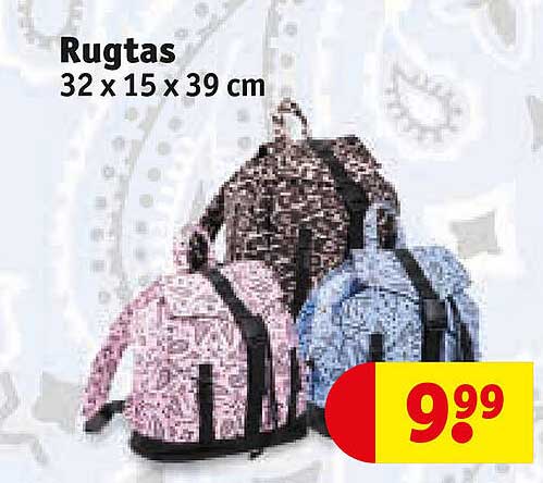 Rugtas 32 x 15 x 39 cm