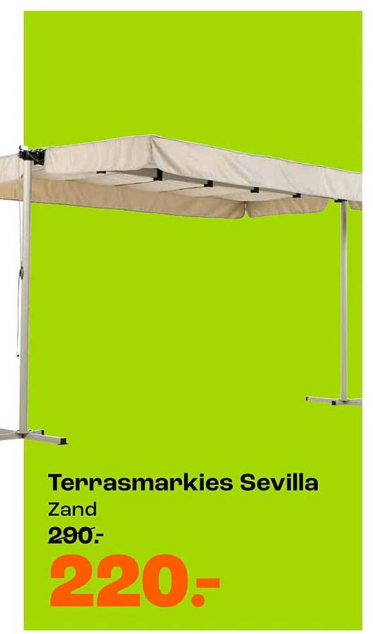 Terrasmarkies Sevilla Zand