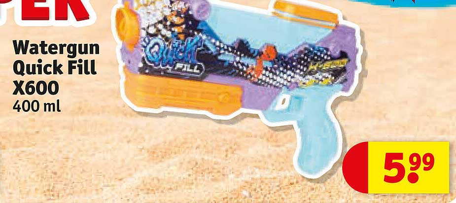 Watergun Quick Fill X600 400 ml