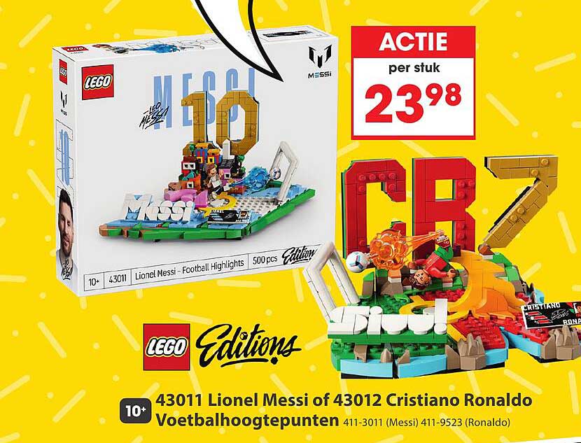 43011 Lionel Messi of 43012 Cristiano Ronaldo Voetbalhoogtepunten
