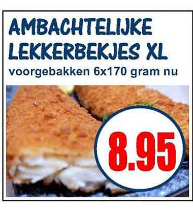 AMBACHTELIJKE LEKKEBEKJES XL