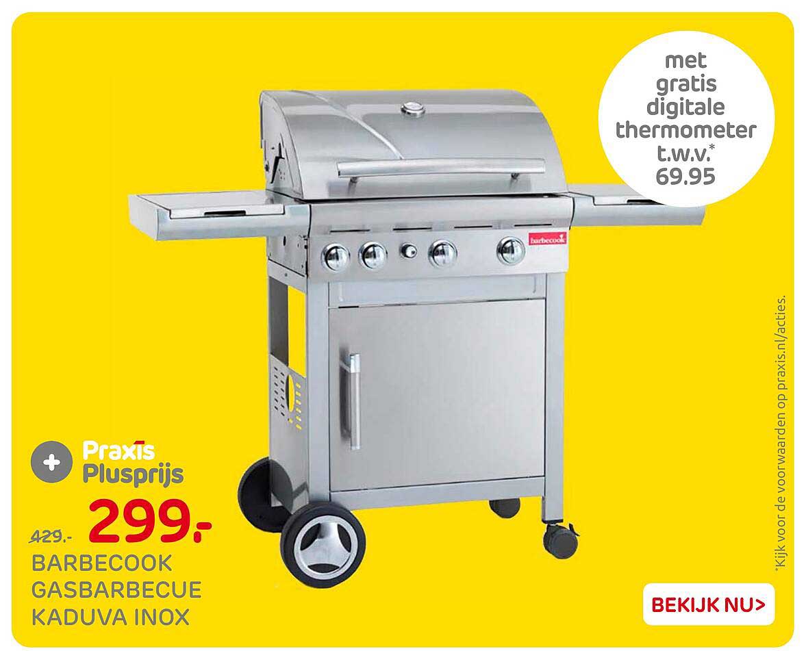 BARBECOOK GASBARBECUE KADUVA INOX