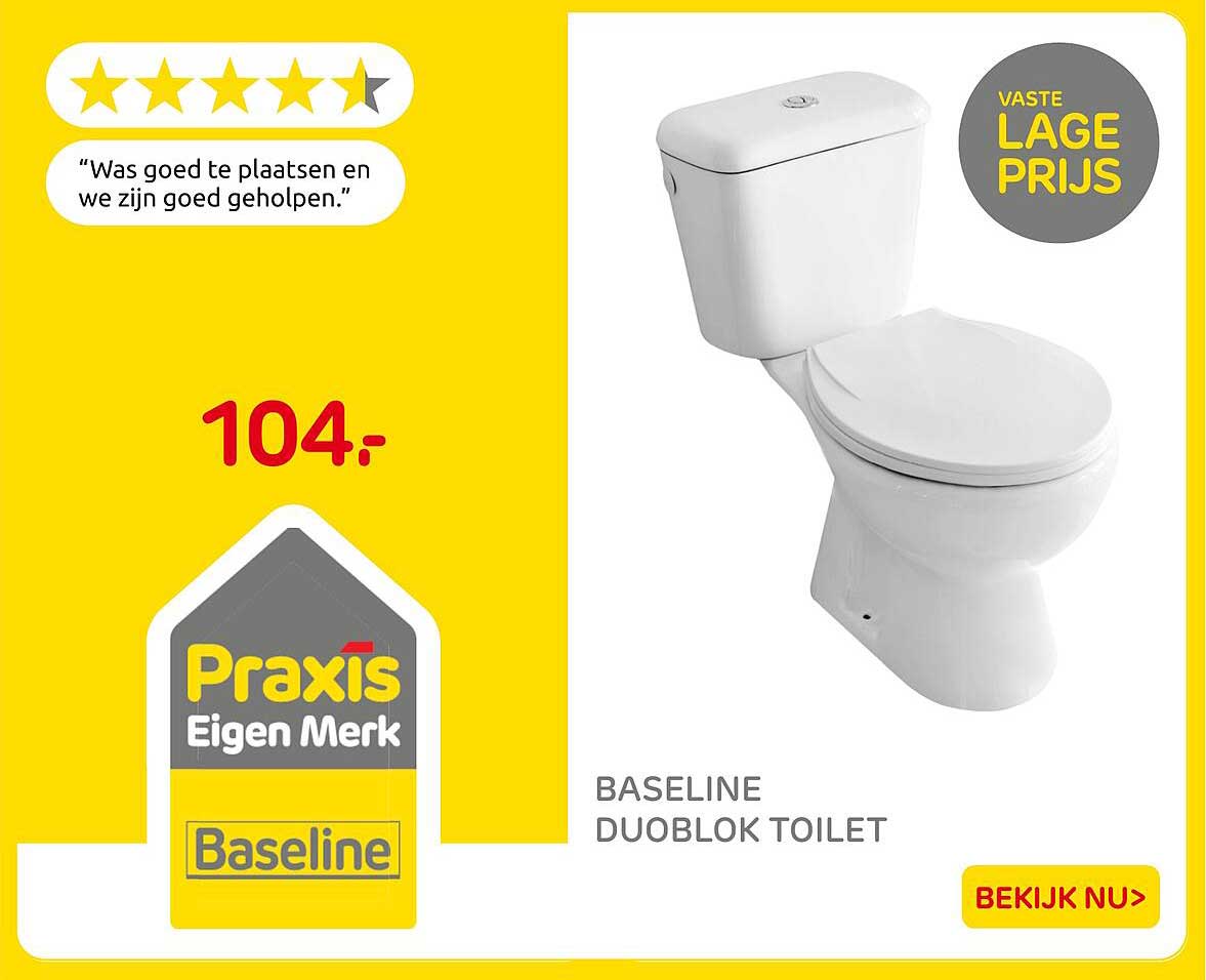BASELINE DUOBLOK TOILET