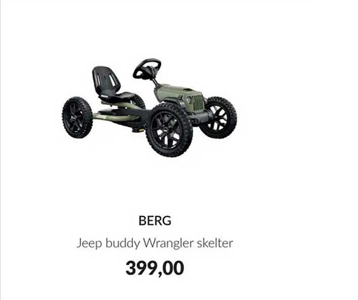BERG Jeep buddy Wrangler skelter