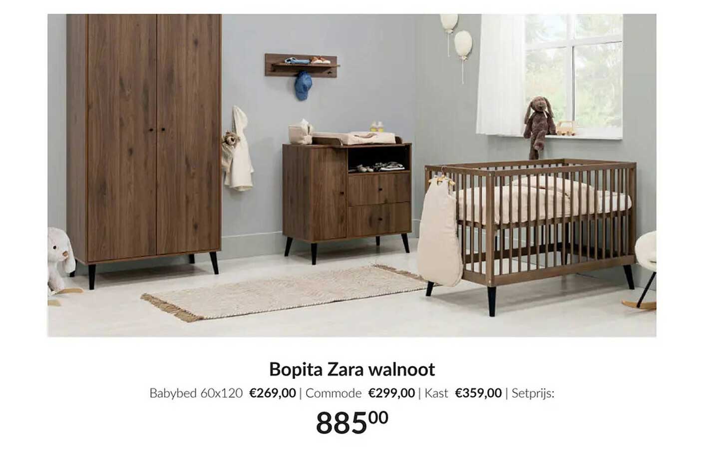 Bopita Zara walnoot