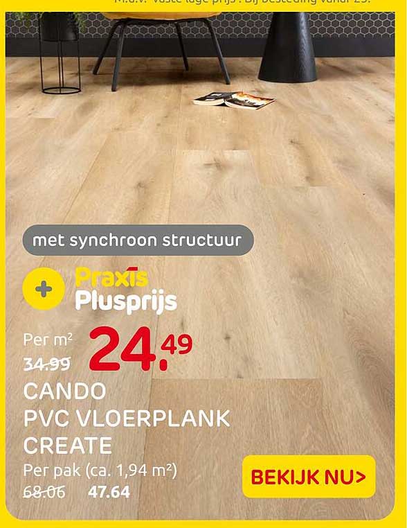 CANDO PVC VLOERPLANK CREATE