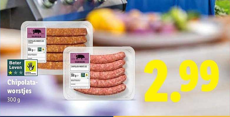 Chipolata-worstjes 300 g