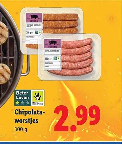 Chipolata-worstjes 300 g