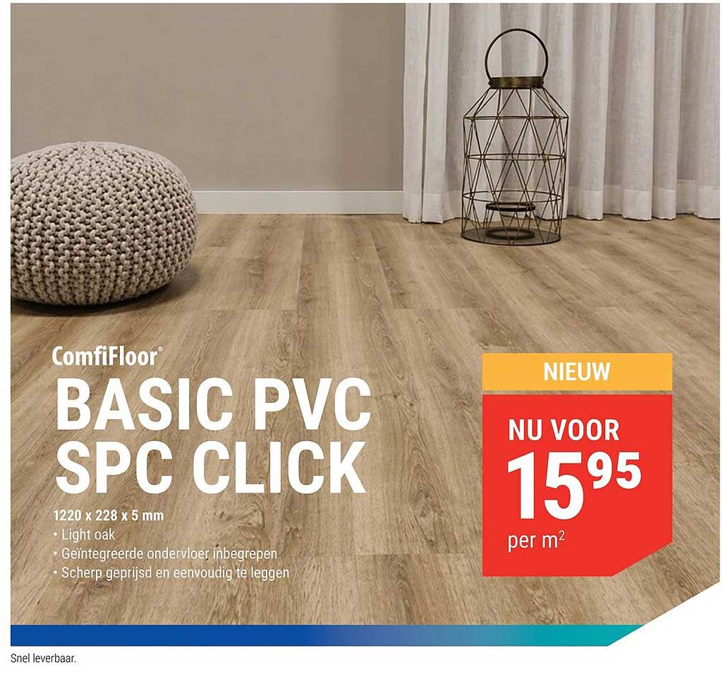 ComfiFloor BASIC PVC SPC CLICK