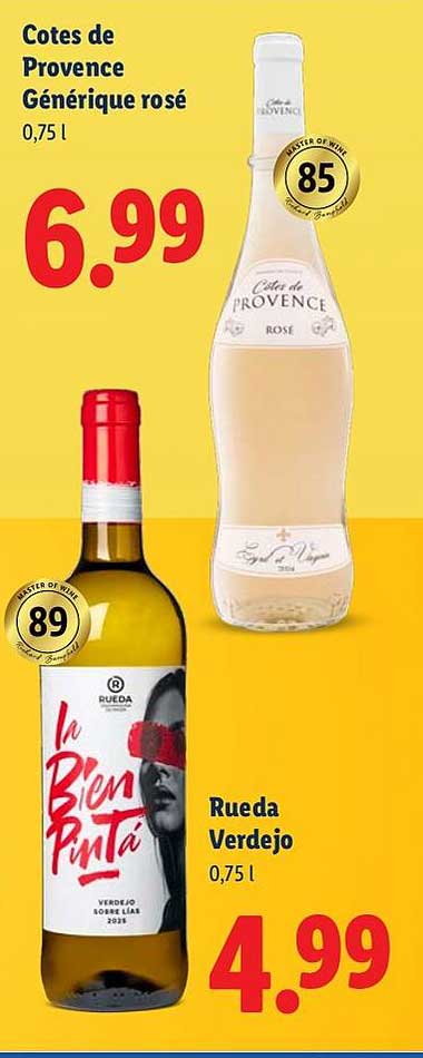 Cotes de Provence Générique rosé 0,75 l