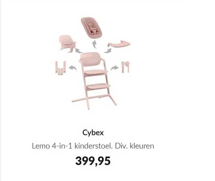 Cybex Lemo 4-in-1 kinderstoel. Div. kleuren