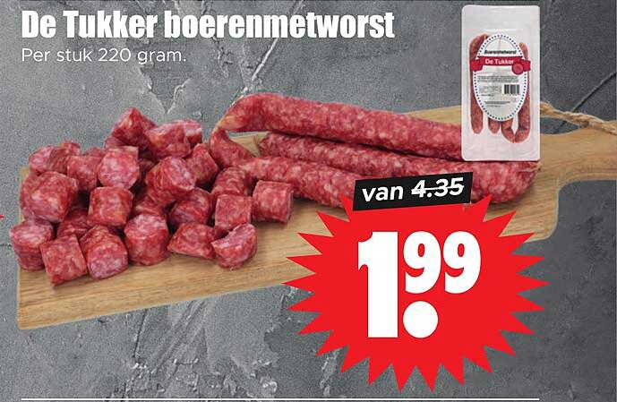 De Tukker boerenmetworst