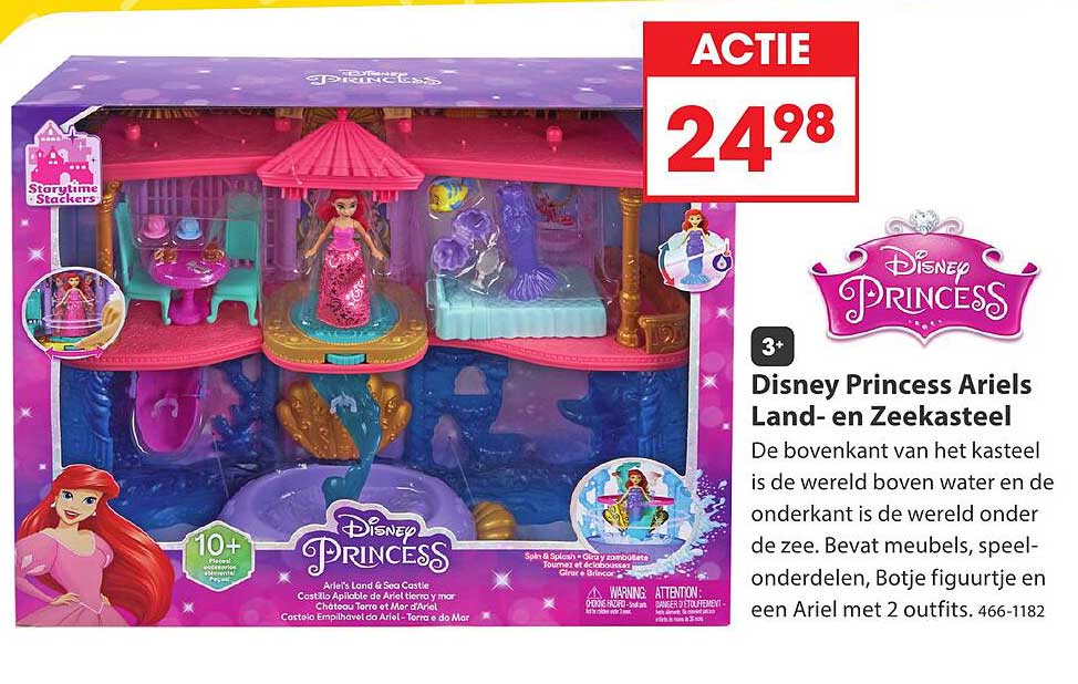 Disney Princess Ariels Land- en Zeekasteel