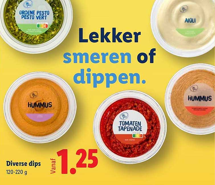 Diverse dips