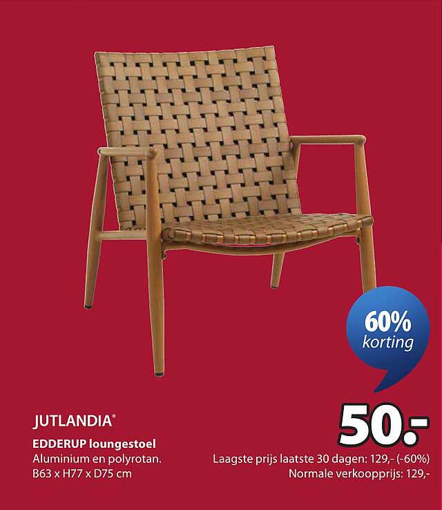 EDDERUP loungestoel