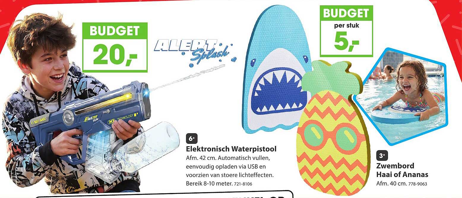 Elektronisch Waterpistool