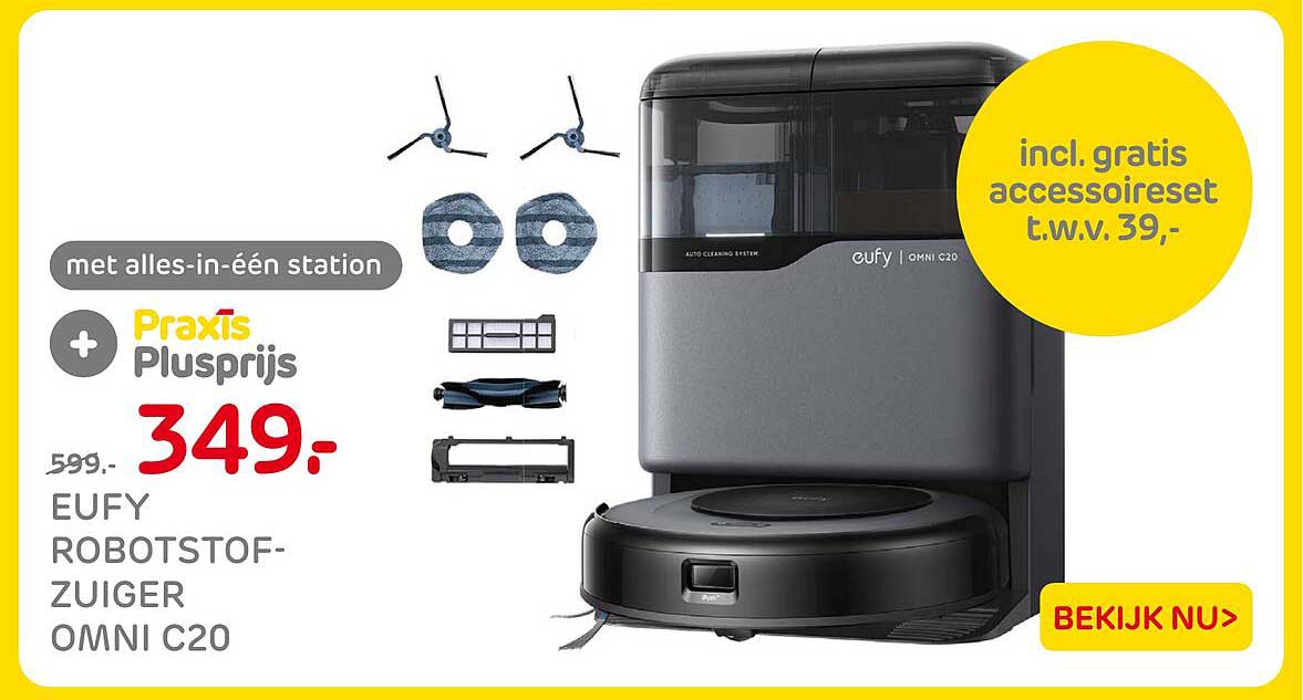 EUFY robotstofzuiger Omni C20