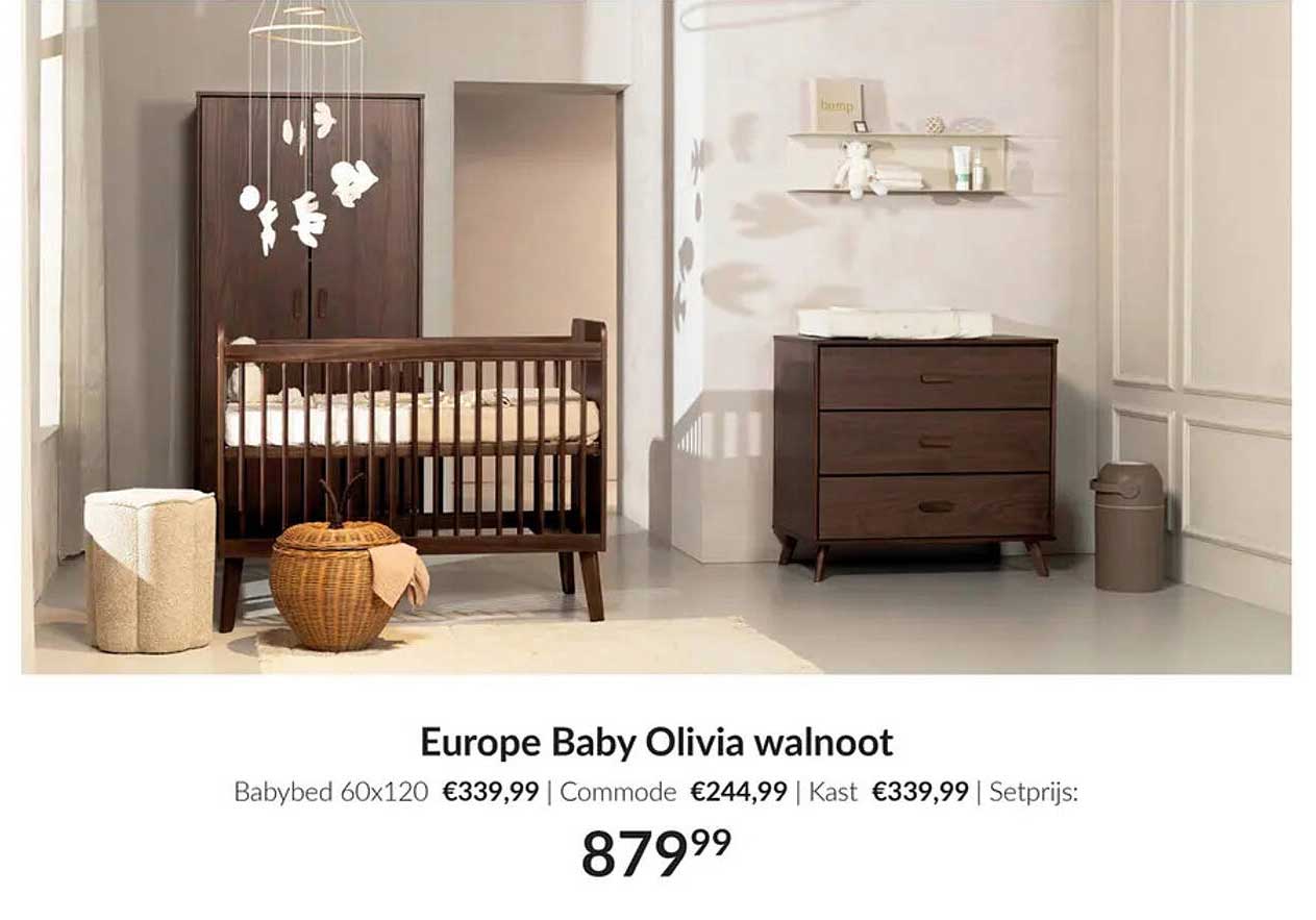 Europe Baby Olivia walnoot