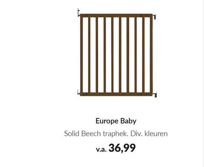 Europe Baby Solid Beech traphek. Div. kleuren