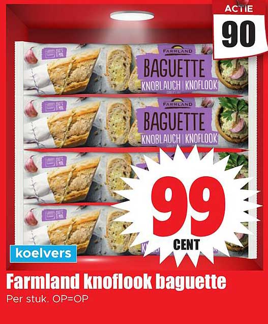 Farmland knoflook baguette