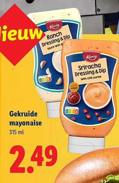 Gekruide mayonaise 315 ml