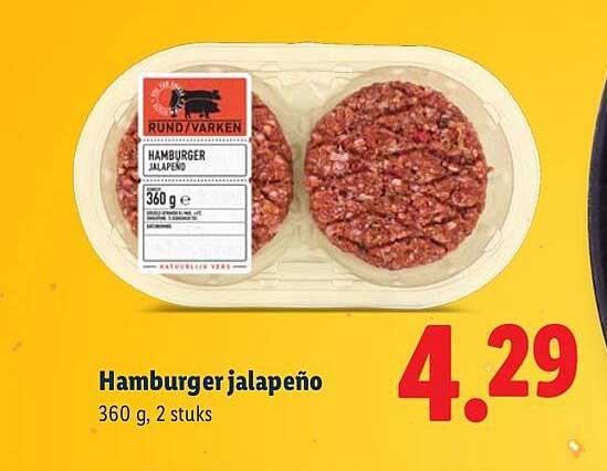 Hamburger jalapeño