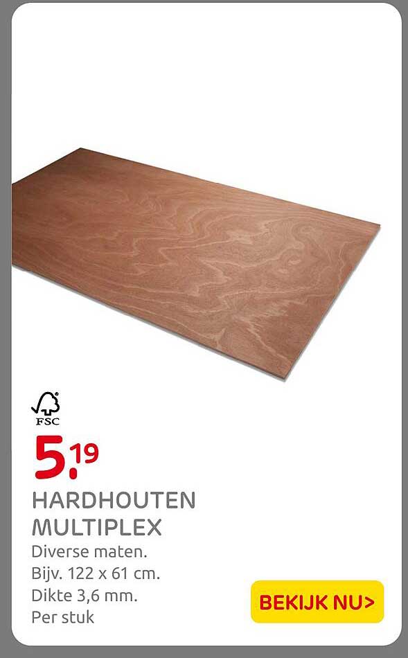 HARDHOUTEN MULTIPLEX