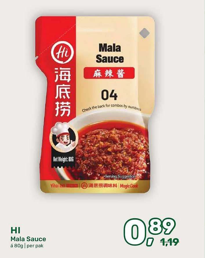 HI Mala Sauce á 80g | per pak