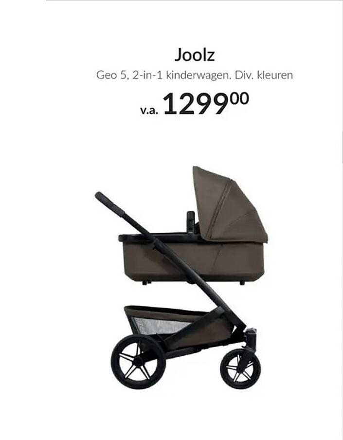 Joolz Geo 5, 2-in-1 kinderwagen. Div. kleuren