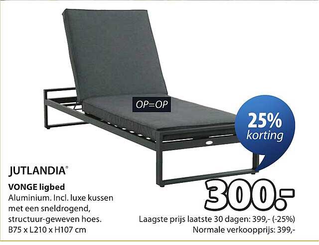 JUTLANDIA VONGE ligbed OP=OP