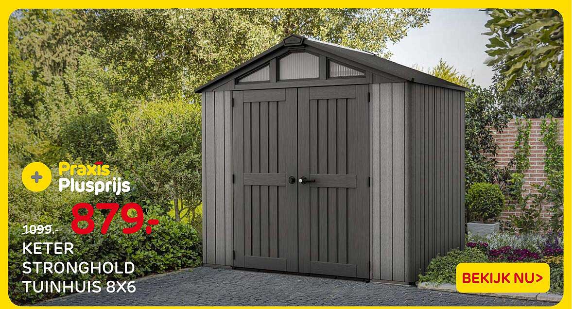 KETER STRONGHOLD TUINHUIS 8X6
