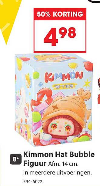 Kimmon Hat Bubble Figuur