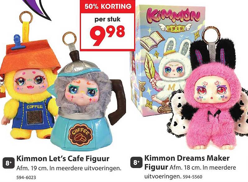 Kimmon Let’s Cafe Figuur 50% KORTING