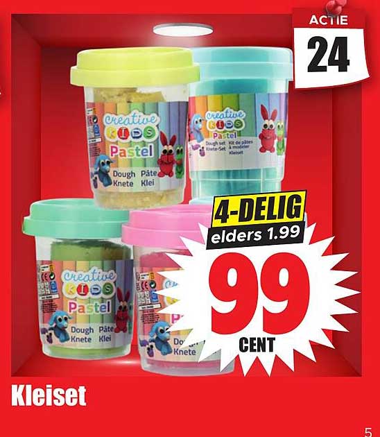 Kleiset 4-delig elders 1.99