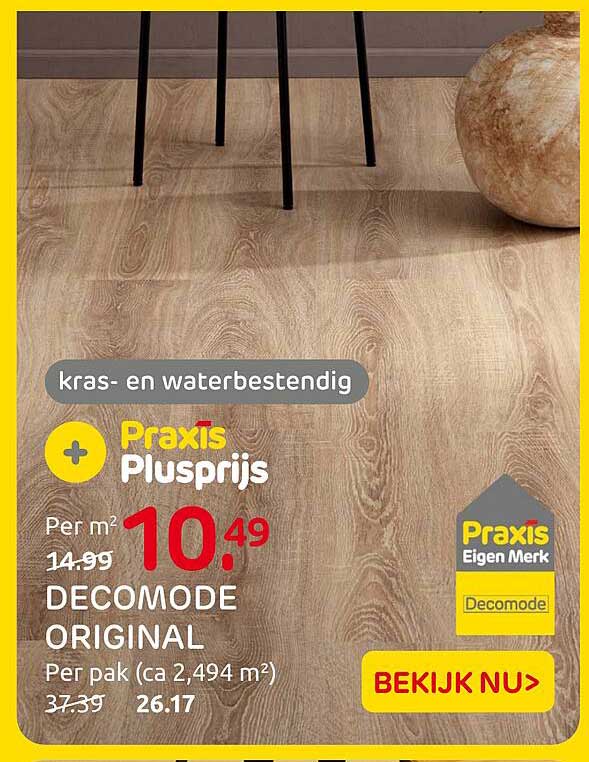 kras- en waterbestendig Praxis Plusprijs DECOMODE ORIGINAL