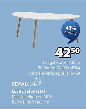 LEJRE salontafel