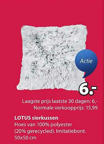 LOTUS sierkussen