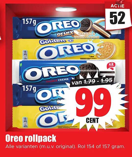 Oreo rollpack