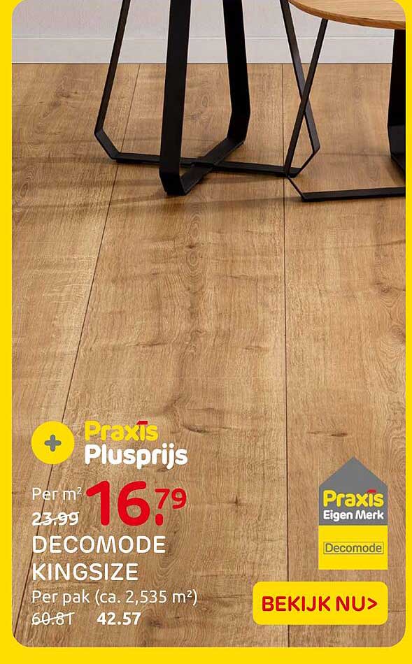Praxis Plusprijs Decomode Kingsize