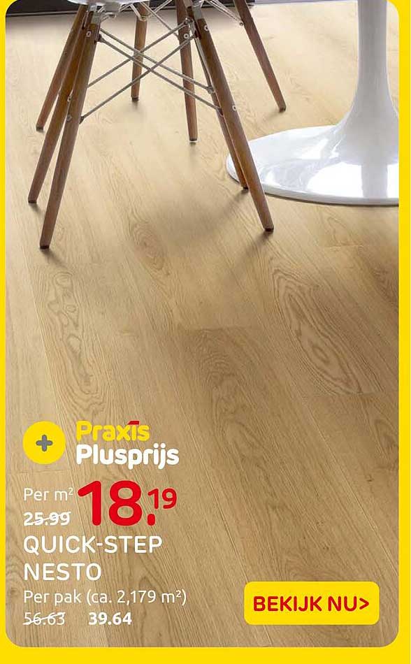 Praxis Plusprijs QUICK-STEP NESTO